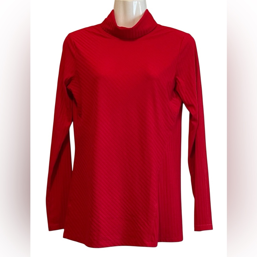 Athleta Red Long Sleeve